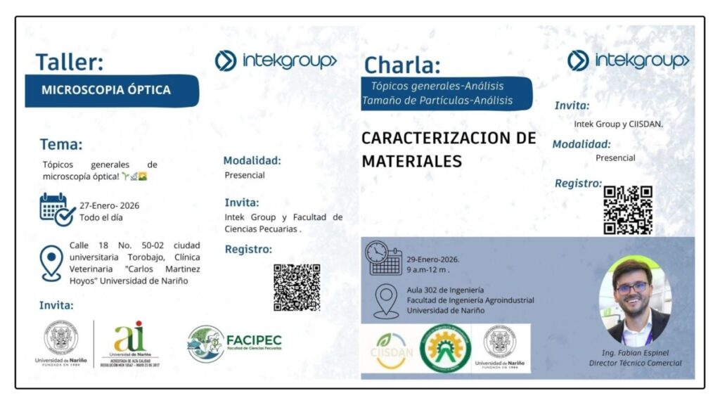 intek conecta narino 2026 microscopia optica y caracterizacion de materiales 2