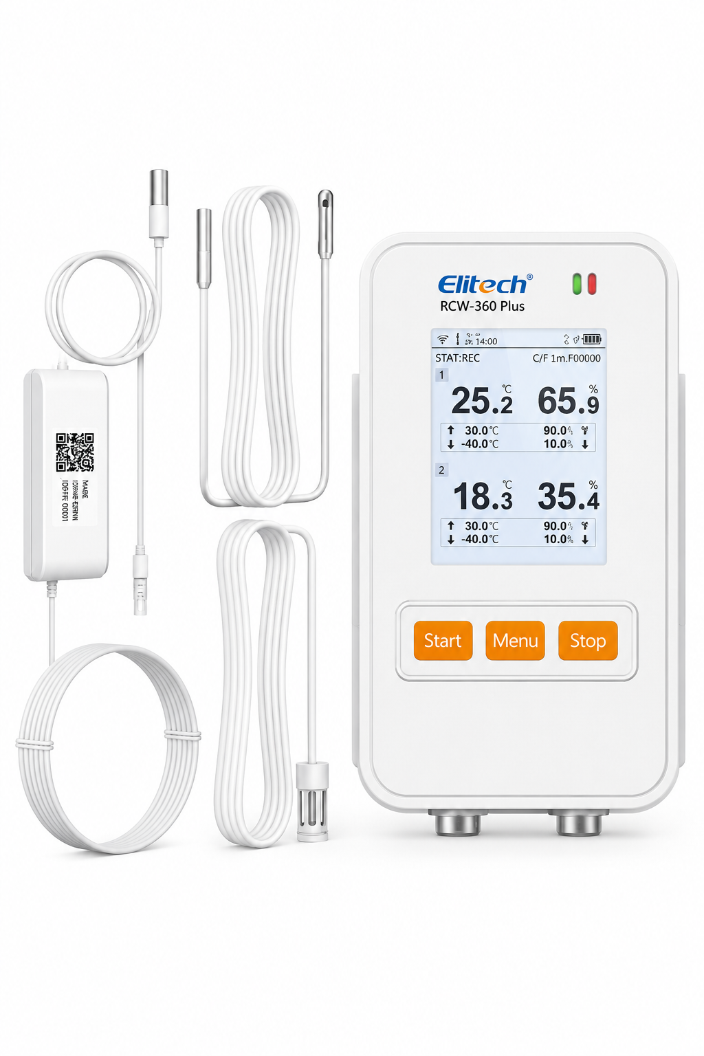 Data logger termohigrometro para medios isotermicos Mether